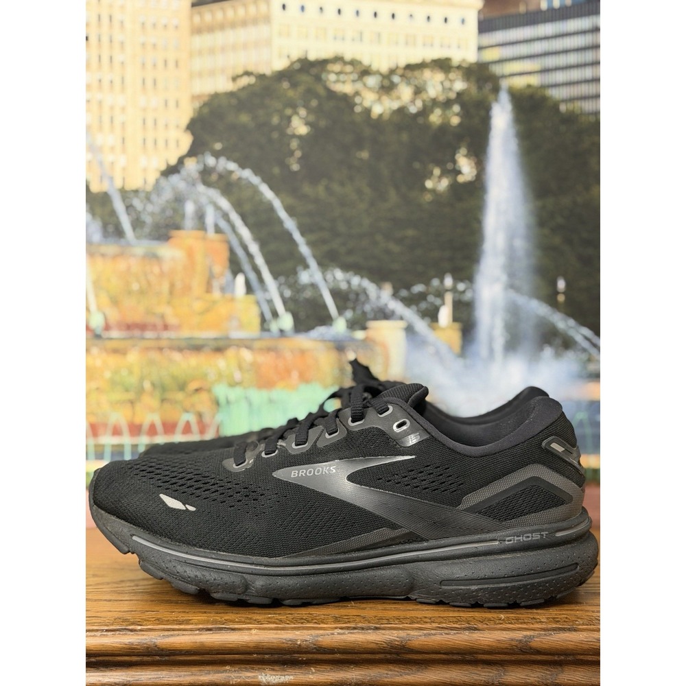 Brooks Ghost 15 Women's Running Shoes Size 8.5 Black Neutral Athletic1203801B020